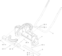 Auger Housing Assembly Diagram and Parts List for 38282 310006957-310021428 - 2010 Toro Snow Blower