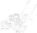 Auger Housing Diagram and Parts List for 38282 313000001-313999999 - 2013 Toro Snow Blower