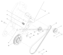 Belt and Drive Diagram and Parts List for 38282 313000001-313999999 - 2013 Toro Snow Blower