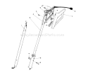 Handle Assembly Diagram and Parts List for 38305 1090101-1999999 - 1981 Toro Snow Blower