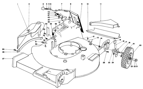 Part Location Diagram of 23-0200 Toro DISCONTINUED