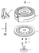 Page H Diagram and Parts List for 38405 200000001-200999999 - 2000 Toro Snow Blower