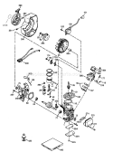Page D Diagram and Parts List for 38405 210000001-210999999 - 2001 Toro Snow Blower