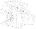 Page F Diagram and Parts List for 38416 7900001-7999999 - 1997 Toro Snow Blower