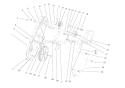 Page G Diagram and Parts List for 38417 8900001-8999999 - 1998 Toro Snow Blower