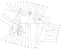 Page J Diagram and Parts List for 38409 9900001-9999999 - 1999 Toro Snow Blower