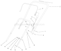 Part Location Diagram of 110-3437 Toro Cable-clutch