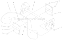 Page H Diagram and Parts List for 38409 9900001-9999999 - 1999 Toro Snow Blower