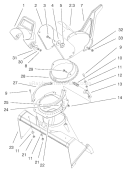 Page A Diagram and Parts List for 38419 200000001-200012436 - 2000 Toro Snow Blower