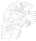 Page M Diagram and Parts List for 38419 200000001-200012436 - 2000 Toro Snow Blower
