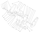 Page H Diagram and Parts List for 38419 200000001-200012436 - 2000 Toro Snow Blower