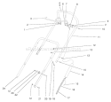 Page E Diagram and Parts List for 38421 7900001-7999999 - 1997 Toro Snow Blower