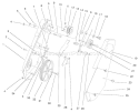 Page F Diagram and Parts List for 38421 7900001-7999999 - 1997 Toro Snow Blower