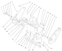 Page A Diagram and Parts List for 38422 9900001-9999999 - 1999 Toro Snow Blower