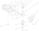 Part Location Diagram of 95-7933 Toro Assembly - Cylinder/Crankcase