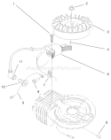 Page E Diagram and Parts List for 38430 9900001-9999999 - 1999 Toro Snow Blower