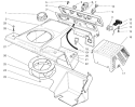 Control Panel & Shrouding Assembly Diagram and Parts List for 38431 7900001-7999999 - 1997 Toro Snow Blower