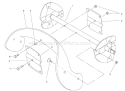 Rotor Assembly Diagram and Parts List for 38431 7900001-7999999 - 1997 Toro Snow Blower