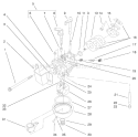 Page E Diagram and Parts List for 38431 8900001-8999999 - 1998 Toro Snow Blower