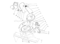Discharge Chute Assembly Diagram and Parts List for 38435 7900001-7999999 - 1997 Toro Snow Blower