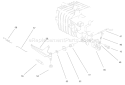 Page G Diagram and Parts List for 38435 7900001-7999999 - 1997 Toro Snow Blower