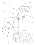 Page D Diagram and Parts List for 38436 8900001-8999999 - 1998 Toro Snow Blower