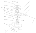 Page E Diagram and Parts List for 38436 8900001-8999999 - 1998 Toro Snow Blower