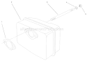 Page H Diagram and Parts List for 38436 8900001-8999999 - 1998 Toro Snow Blower