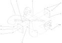 Impeller Assembly Diagram and Parts List for 38440 200000001-200014063 - 2000 Toro Snow Blower