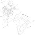 Engine Diagram and Parts List for 38451 313002000-313999999 - 2013 Toro Snow Blower