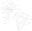 Engine Diagram and Parts List for 38452 313000001-313999999 - 2013 Toro Snow Blower