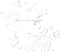 Part Location Diagram of 120-7746 Toro Shroud Assembly