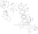 Part Location Diagram of 108-4939 Toro Chute