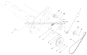 Rotor Drive Diagram and Parts List for 38458 313000001-313999999 - 2013 Toro Snow Blower