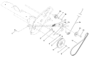 Rotor Drive Diagram and Parts List for 38459 313000001-313999999 - 2013 Toro Snow Blower