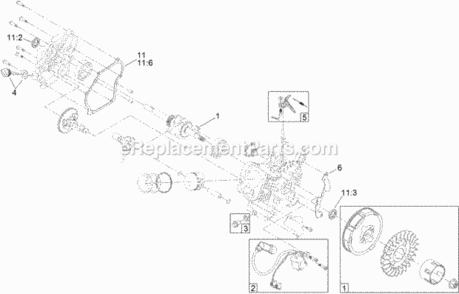 Engine_Assembly_No_2 Diagram and Parts List for 38472 315000001 - 315999999 Toro Snow Blower