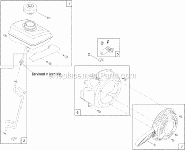 Engine_Assembly_No_3 Diagram and Parts List for 38472 315000001 - 315999999 Toro Snow Blower