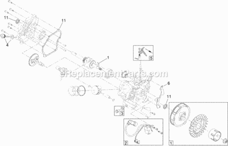 Engine_Assembly_No_2 Diagram and Parts List for 38473 315000001 - 315999999 Toro Snow Blower