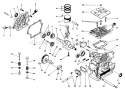 Part Location Diagram of 65-2160 Toro Crankcase Gasket