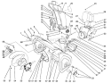 Housing & Chute Assembly Diagram and Parts List for 38505 1000001-1999999 - 1991 Toro Snow Blower