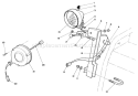 Part Location Diagram of 2210-288 Toro Shaft-Alternator 4"