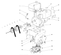 Part Location Diagram of 63-3320 Toro Sheave Half-Impeller