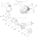 Engine, Gas Tank and Frame Assembly Diagram and Parts List for 38515 290000001-290999999 - 2009 Toro Snow Blower