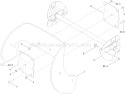 Rotor Assembly Diagram and Parts List for 38515 311000001-311999999 - 2011 Toro Snow Blower