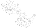 Rotor Housing and Scraper Assembly Diagram and Parts List for 38515 311000001-311999999 - 2011 Toro Snow Blower