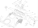 Part Location Diagram of 108-3750 Toro LOWER SHROUD/BAFFLE W/DECAL Assembly