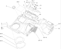 Shroud and Control Panel Assembly Diagram and Parts List for 38517 260000001-260010000 - 2006 Toro Snow Blower
