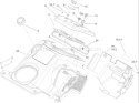 Shroud and Control Panel Assembly Diagram and Parts List for 38518 270000001-270010000 - 2007 Toro Snow Blower