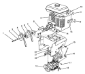 Part Location Diagram of 63-3010 Toro Engine-8 Hp.