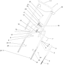 Handle Assembly Diagram and Parts List for 38518 250000001-250999999 - 2005 Toro Snow Blower